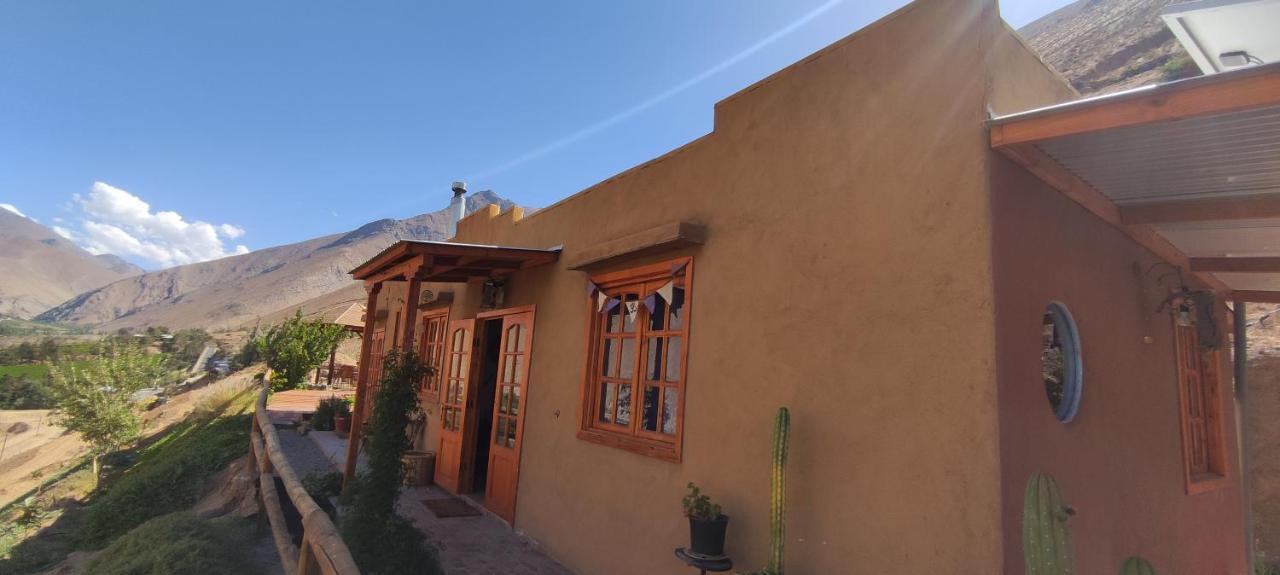 Casa Jardin De Hadas Con Vista Panoramica Pisco Elqui Exterior foto
