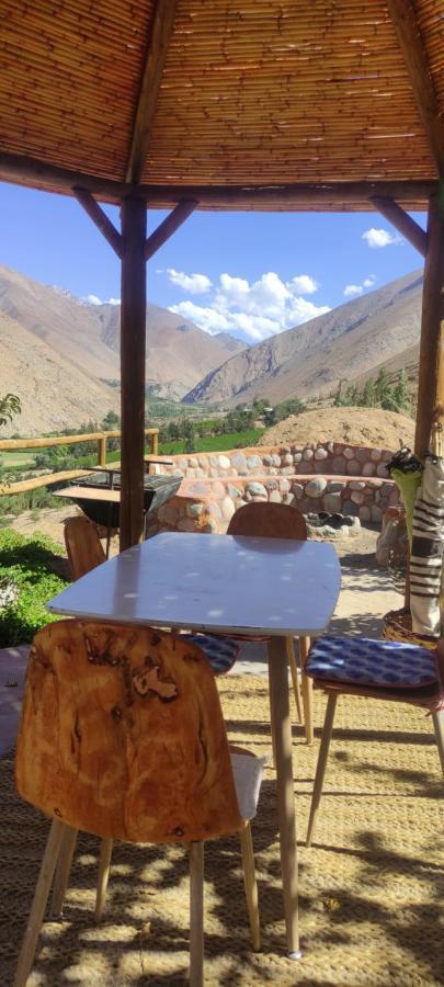 Casa Jardin De Hadas Con Vista Panoramica Pisco Elqui Exterior foto